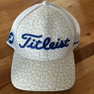 Floral Titleist golf hat